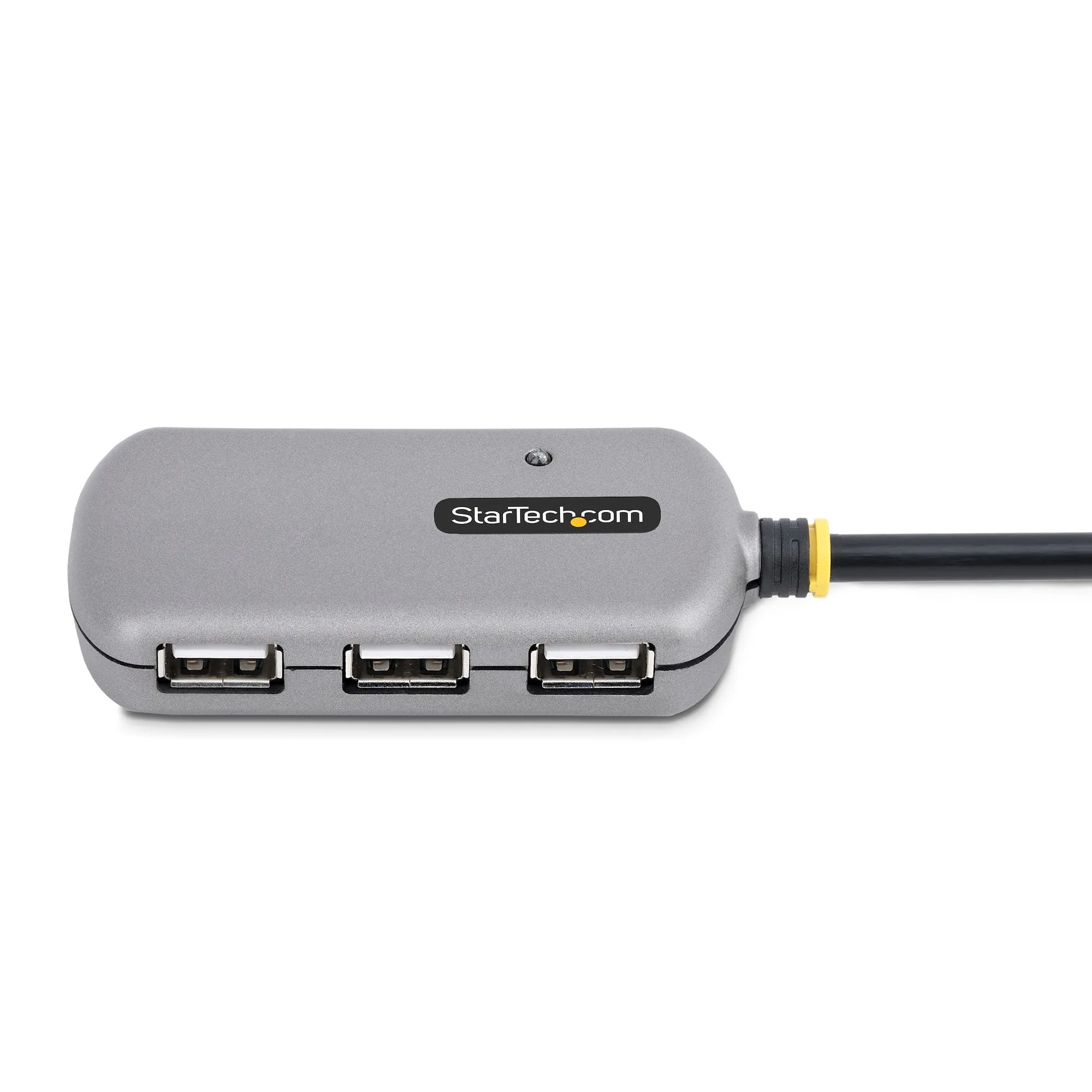 Startech.Com Usb Extender Hub, 24M Usb 2.0 Extension Cable With 4-Port Usb Hub, Active/Bus Powered Usb Repeater Cable, O