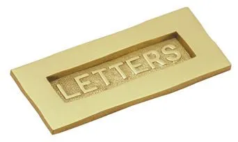 Superior Brass Letter Plate PB 85x195mm