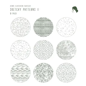 Swatch Sketchy Patterns II