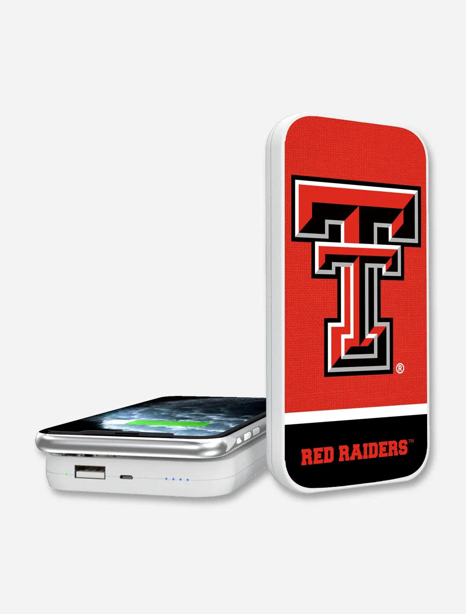 Texas Tech Red Raiders "Solid" Portable Wireless Charger