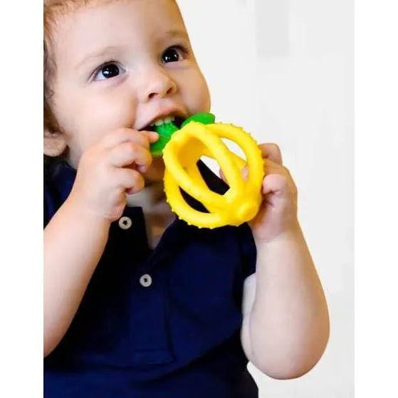 The Itzy Biter Lemon Teething Ball