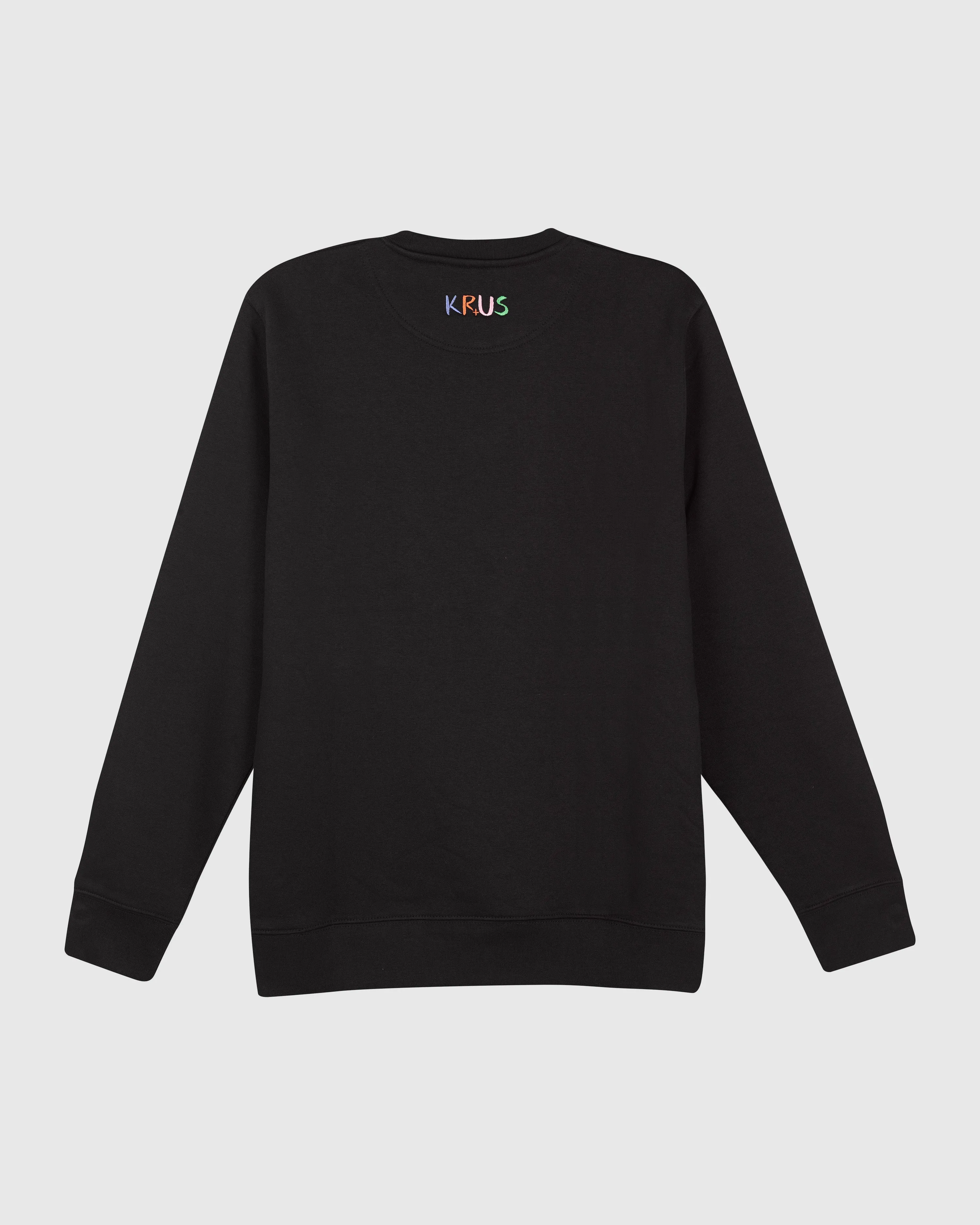 THE SWEATSHIRT BY KRUS IN BLACK