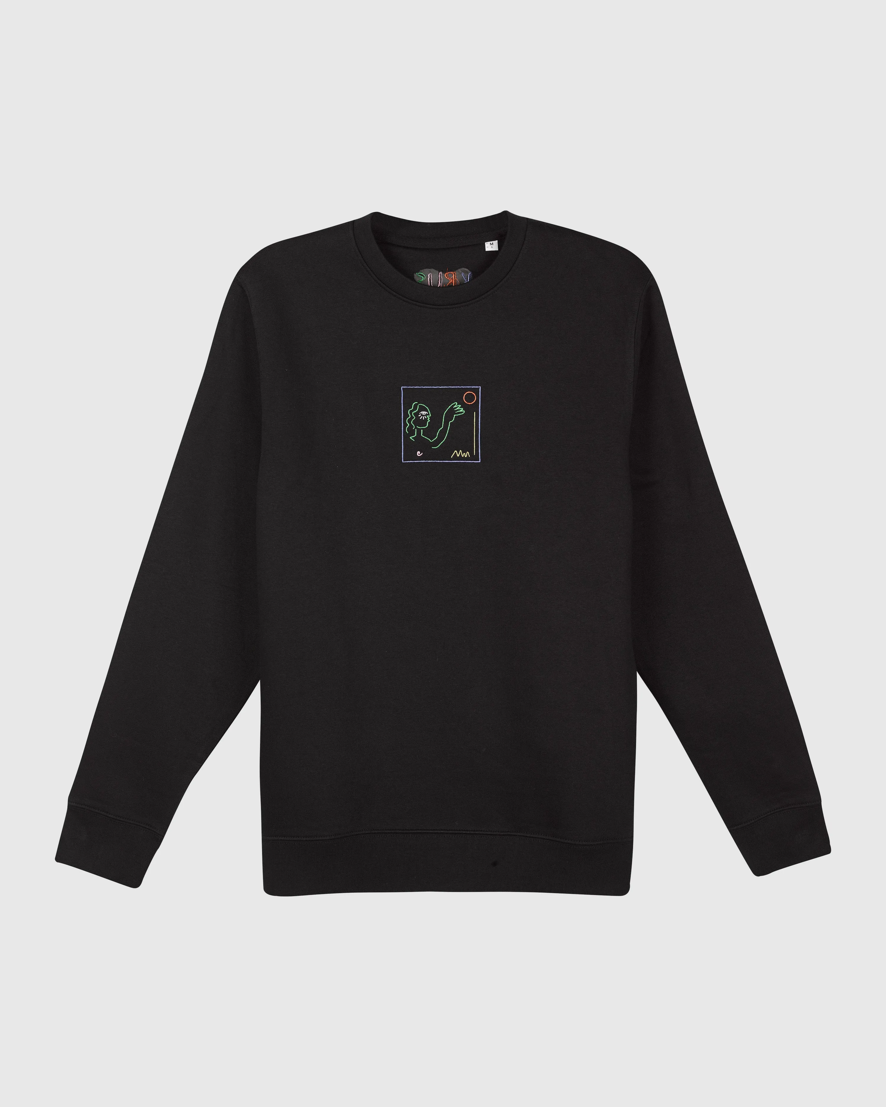 THE SWEATSHIRT BY KRUS IN BLACK