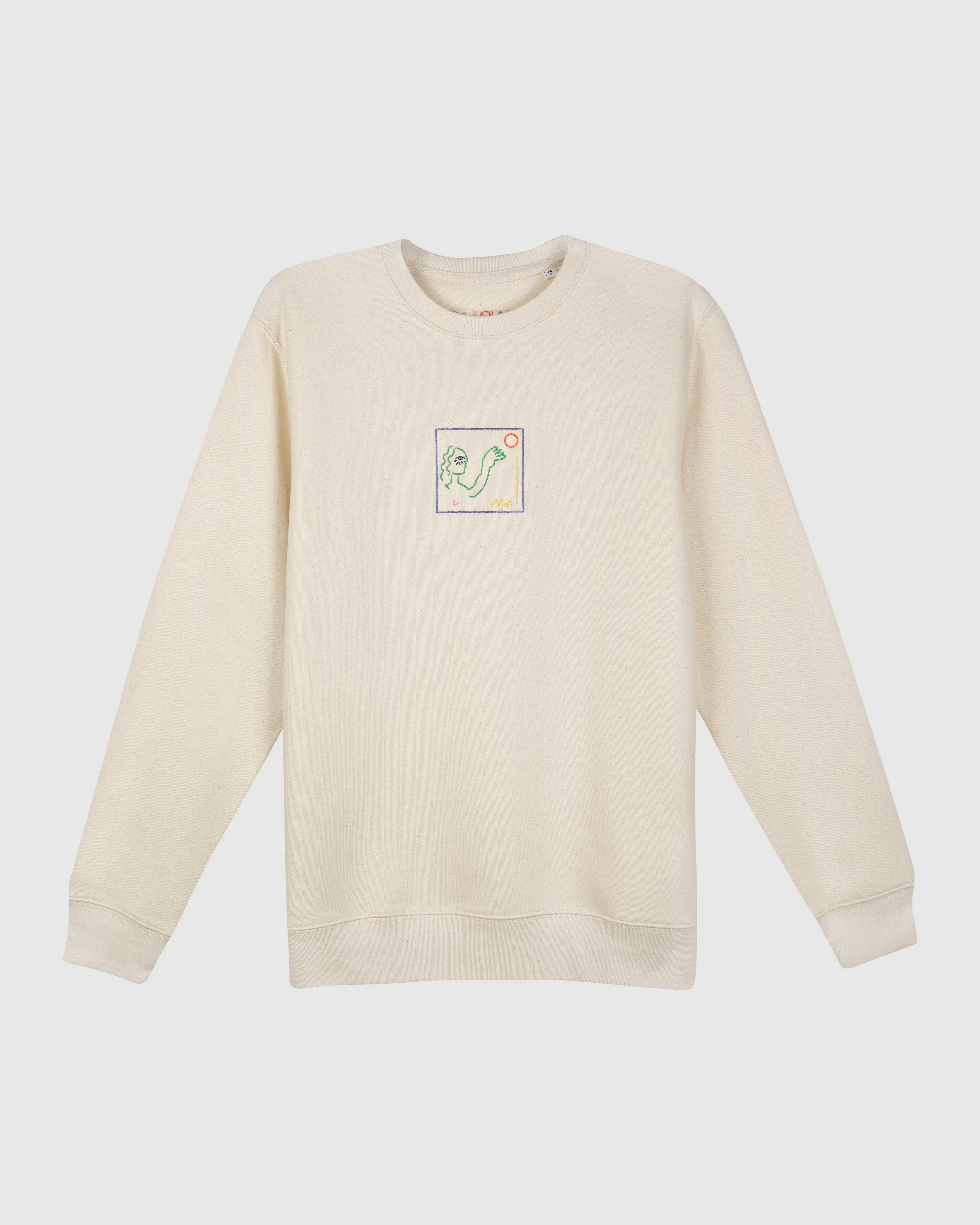 THE SWEATSHIRT BY KRUS IN ECRU