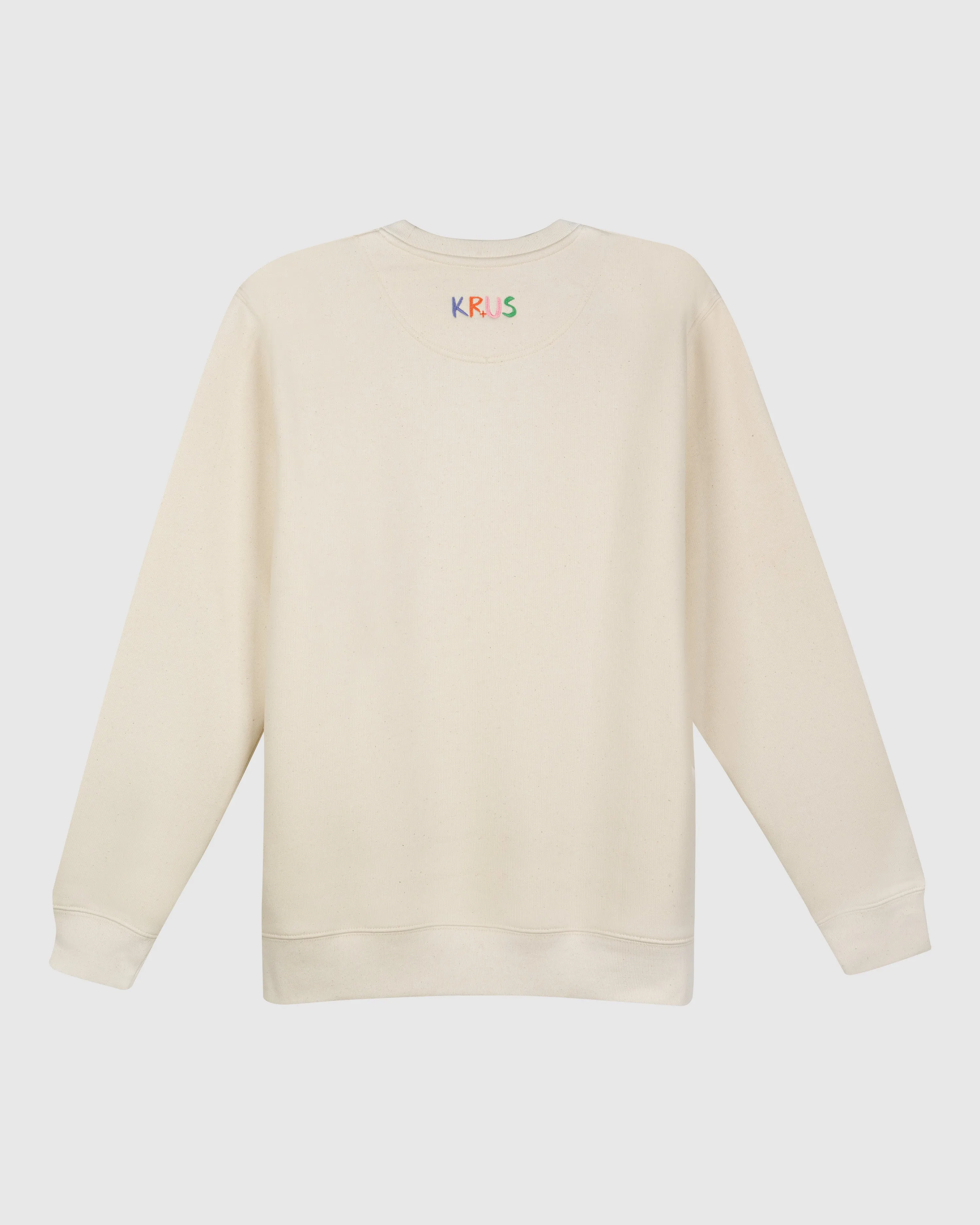 THE SWEATSHIRT BY KRUS IN ECRU