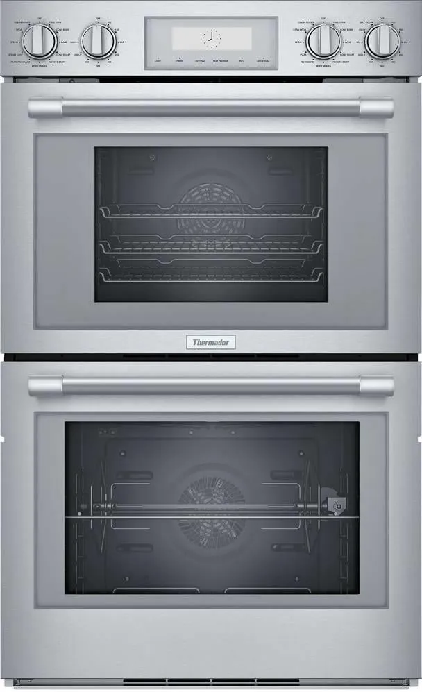 Thermador Professional Series PODS302W 30" Double Wall Oven Full Warranty Pics