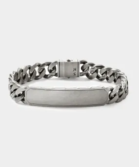 Todd Snyder x John Hardy Silver Curb Link Station Bracelet