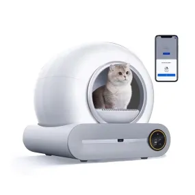 Tonepie Automatic Litter Box - Hassle-Free Cleanup for Cats!