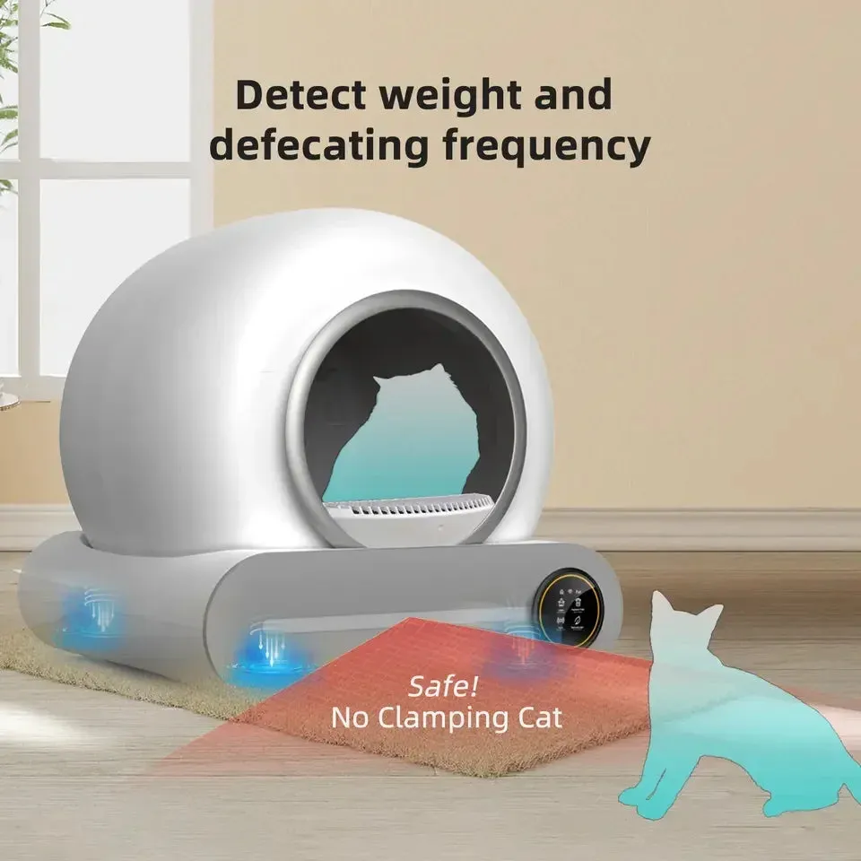 Tonepie Automatic Litter Box - Hassle-Free Cleanup for Cats!