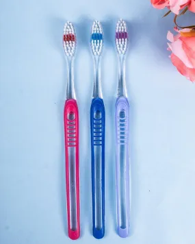 Toothbrushes, Multicolour, Plastic, Set of 3