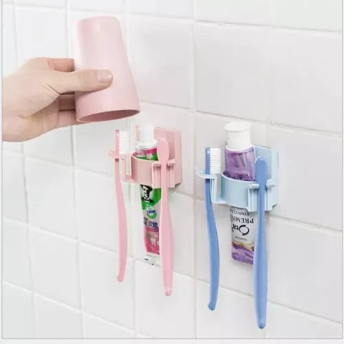 Toothpaste and Toothbrush Holder