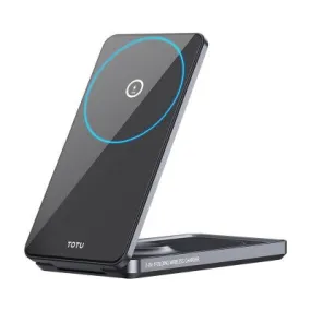 Totu Mecha Series-3-In-1 Magnetic Folding Wireless Charger 23W