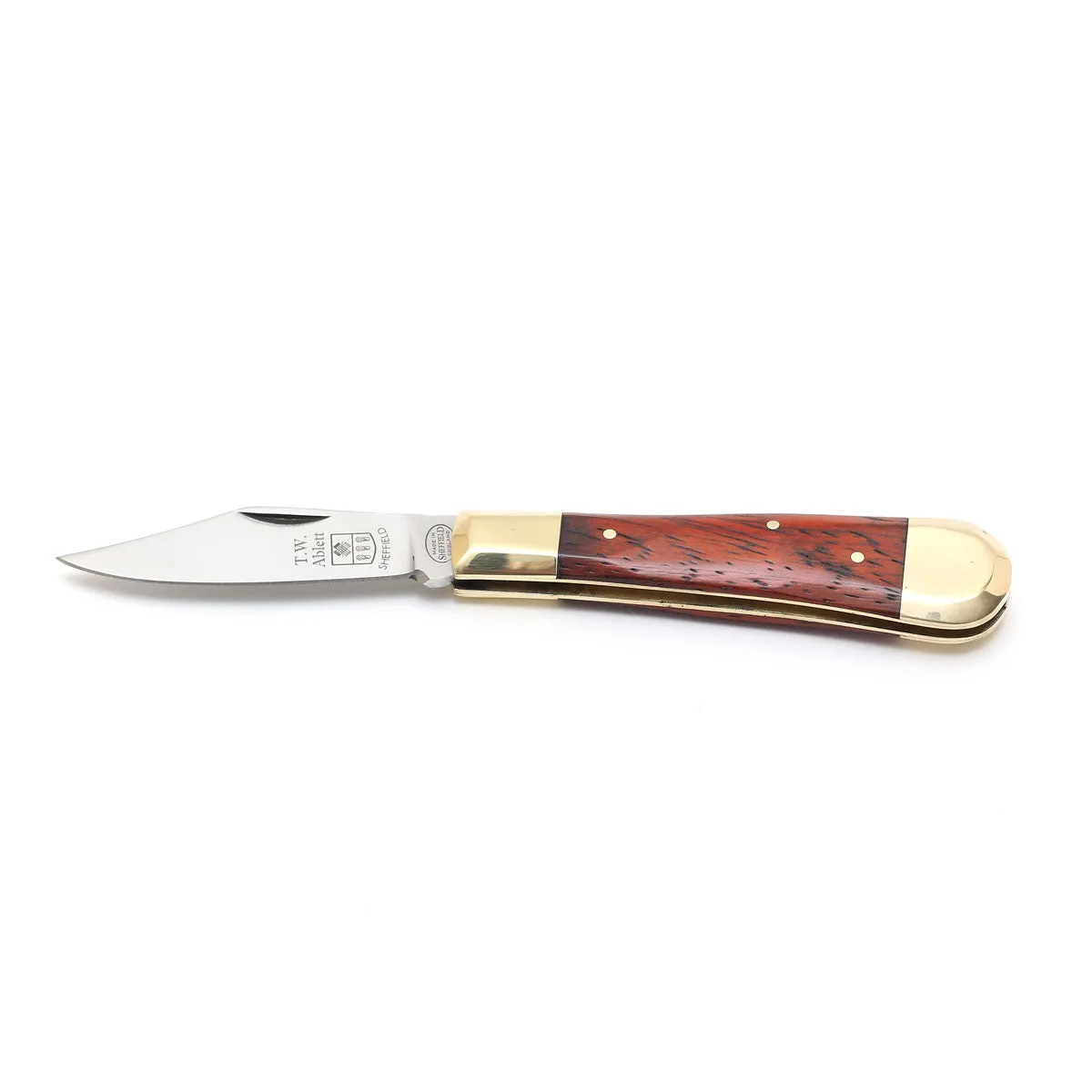 Trevor Ablett British Made EDC Pocket Knife - Redwood