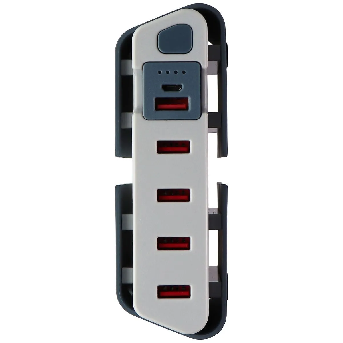 TYLT Energi Desktop Charging Station with 4 USB Ports   Portable Battery - Gray