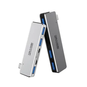 Type-c Hub to USB3.0  Dual Card Reader Five-in-One Multifunctional Laptop Expansion Dock