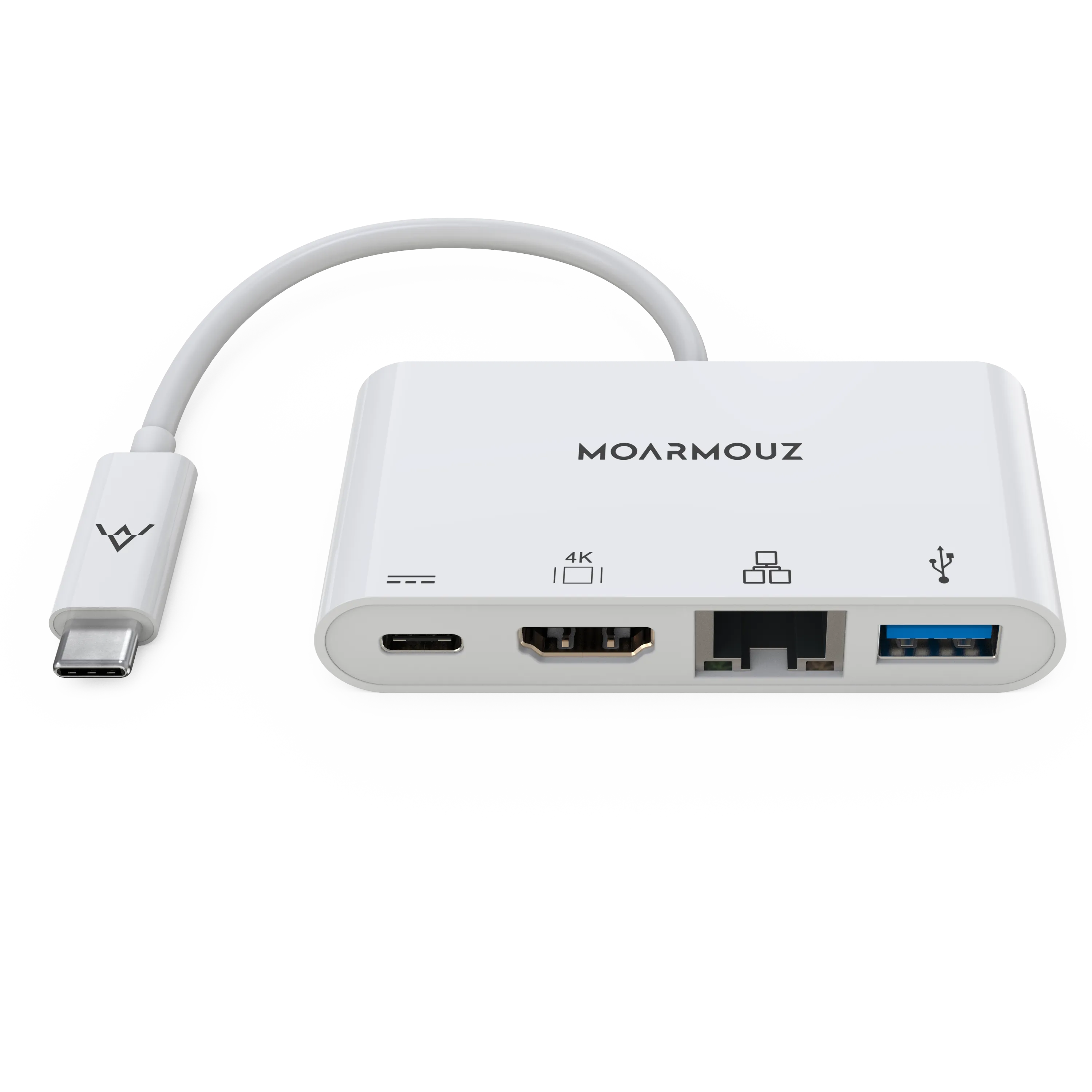 Type C (USB-C) 4 in 1 Gigabit 4K HDMI Hub