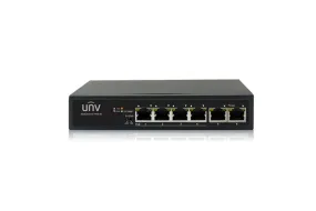 Uniview POE Switch 4 Ports   2 Uplinks