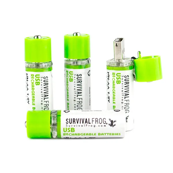 USB Rechargeable AA Batteries