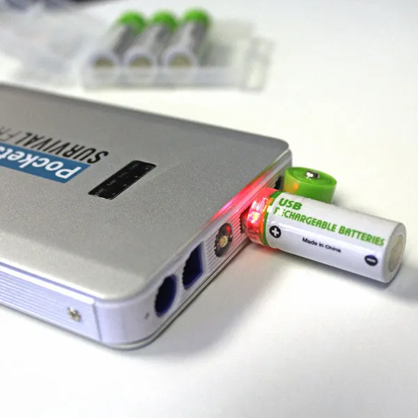 USB Rechargeable AA Batteries