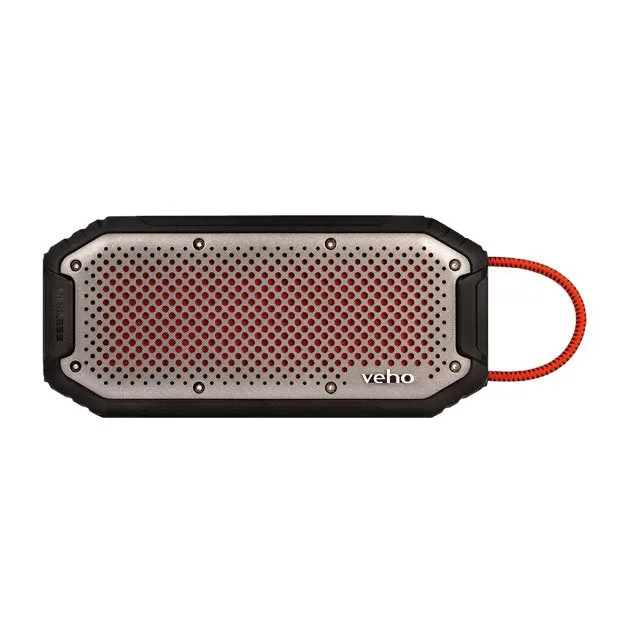 Veho MX-1 Water Resistant Rugged Bluetooth Speaker with built-in power bank