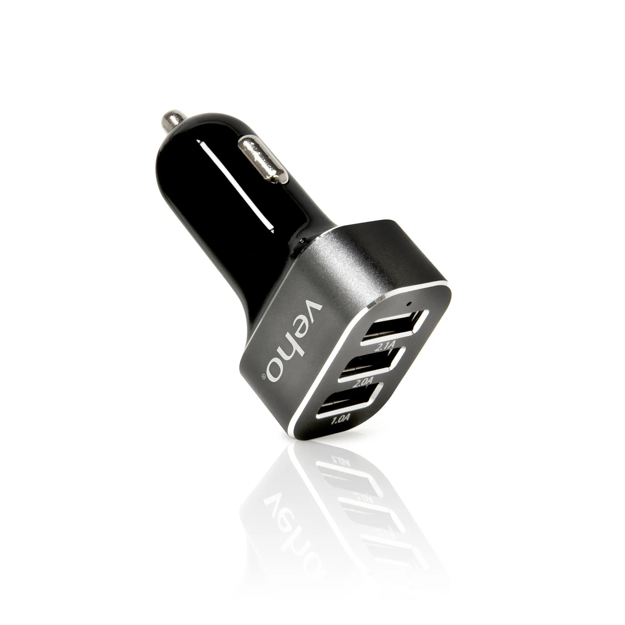 Veho VAA-010 Triple USB 5V 5.1A Car Charger for all USB Charged Devices