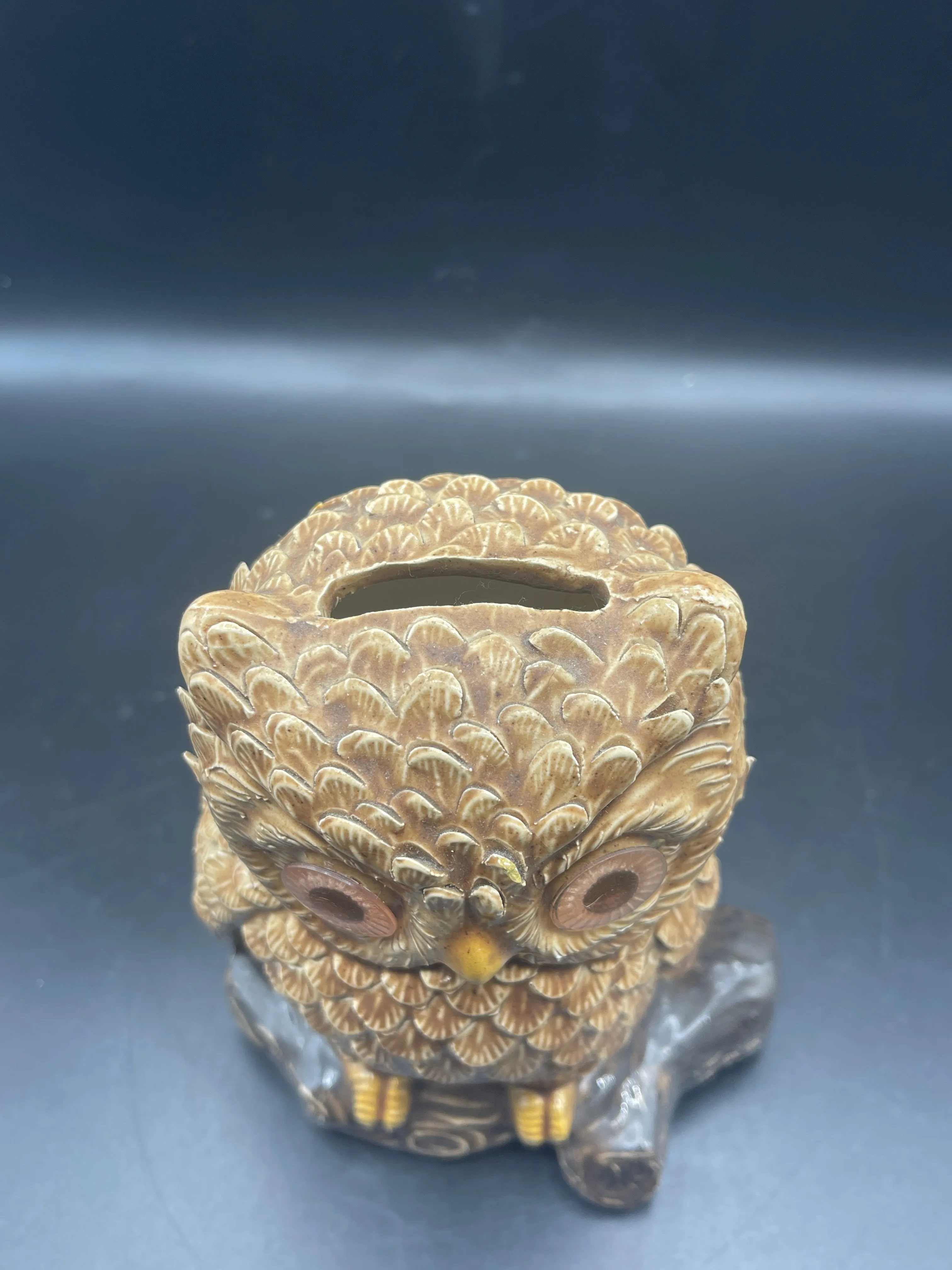 Vintage Owl Money Bank