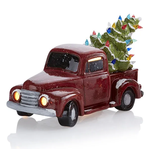 Vintage Truck with Tree with Light Kit