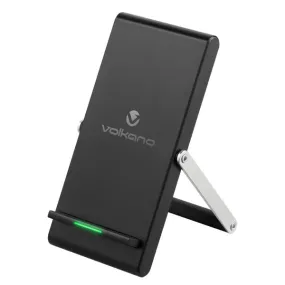 Volkano Pylon Series Upright Fast Wireless Charger - Black