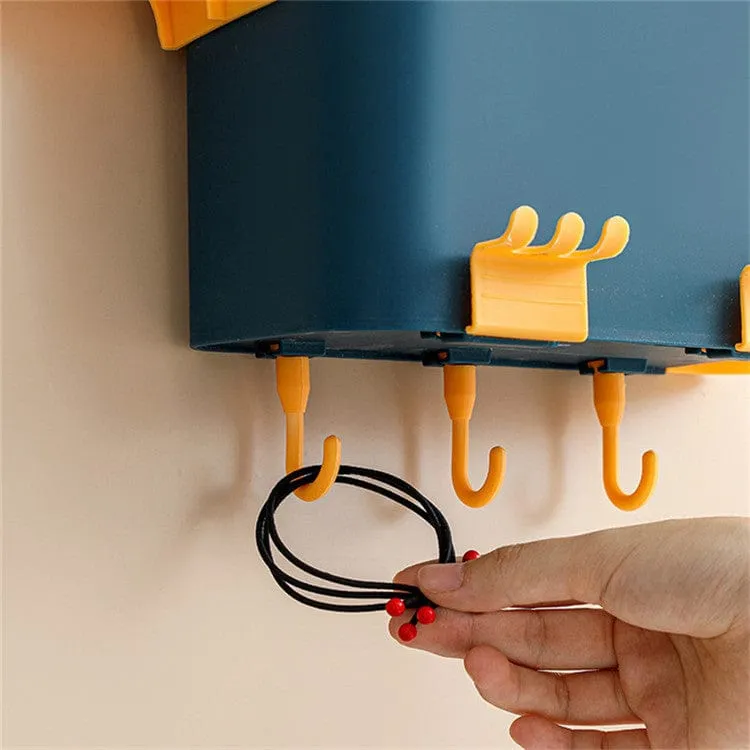 Wall Mounted Multifunctional Bathroom Rack