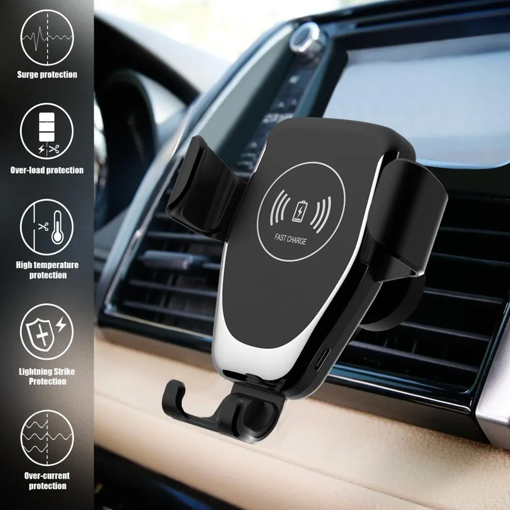 Wireless car charger fast charging for smartphone