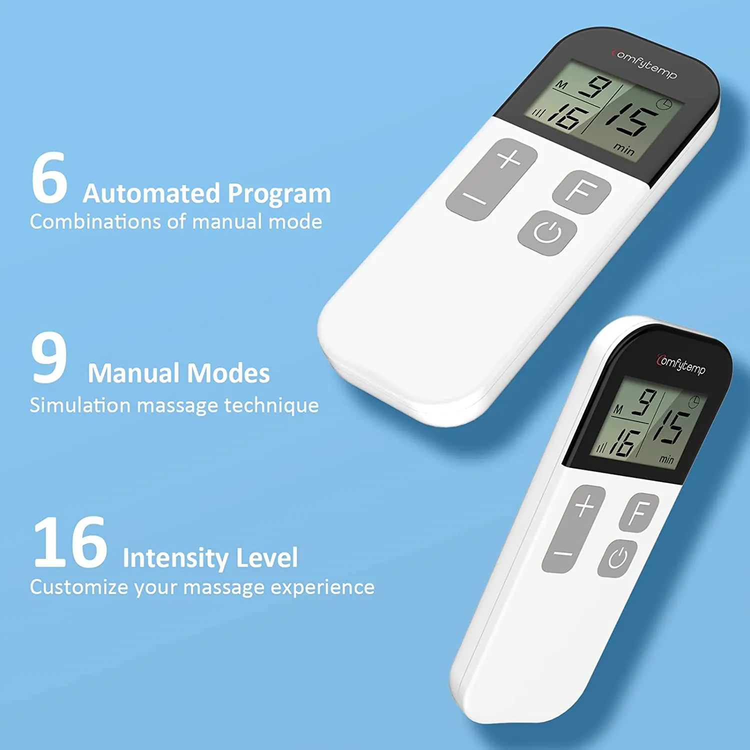 Wireless TENS Unit Muscle Stimulator for Pain Relief Therapy