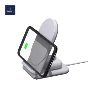 Wiwu 15W Power Air 2in1 Wireless Charging Station