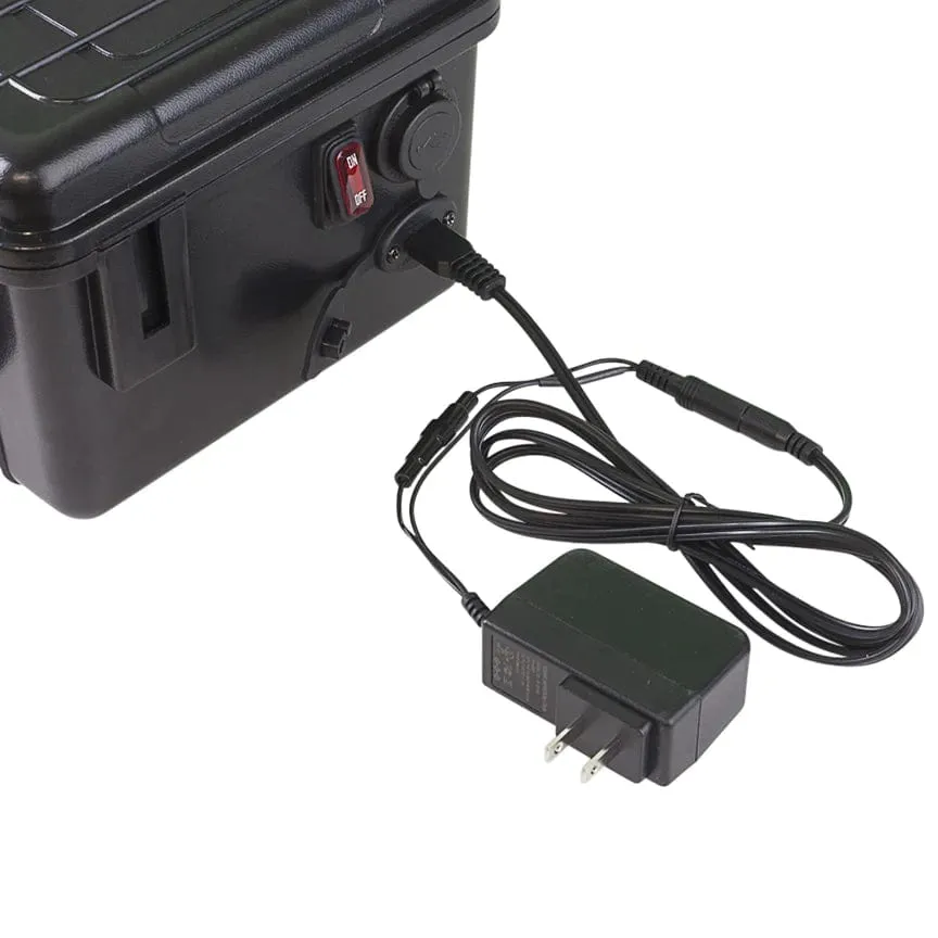 Yak-Power Power Pack Battery Box W/ Integrated USB Charging