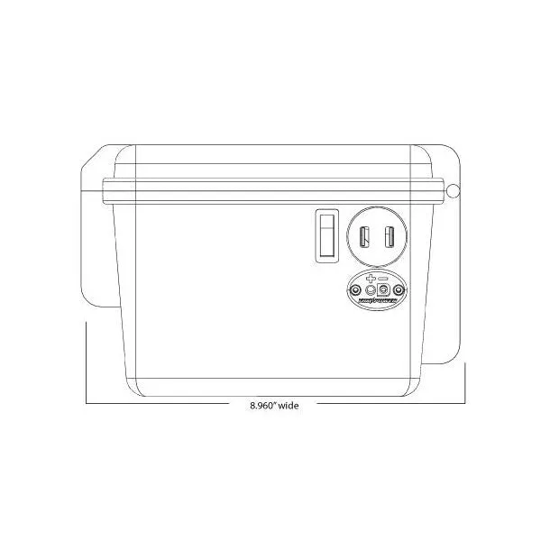 Yak Power Power Pack Battery Box