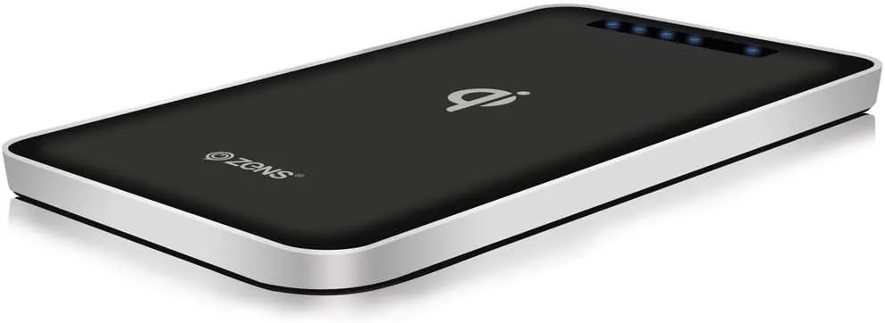 Zens Qi 4500 mAh 5W Wireless Powerbank Black - ZEPB010B/00